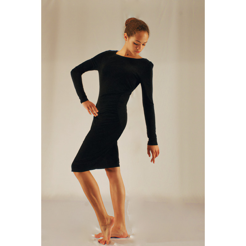 GR18L - Robe de soirée noire GR18L - Robe de soirée noire