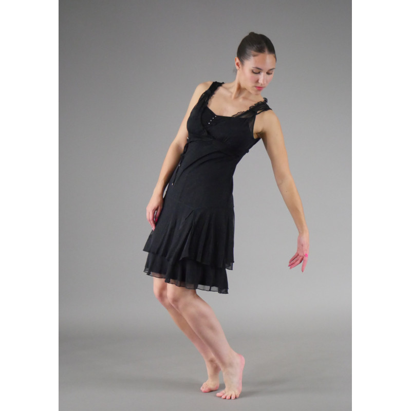 GR18N - Robe de soirée noire GR18N - Robe de soirée noire