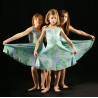 PR27 - Robe bouteille vert bleu