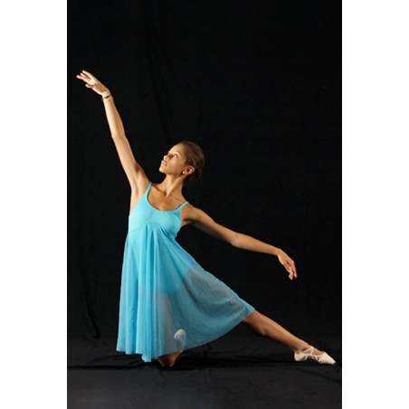 GR6A - Robe corsaire bleu turquoise