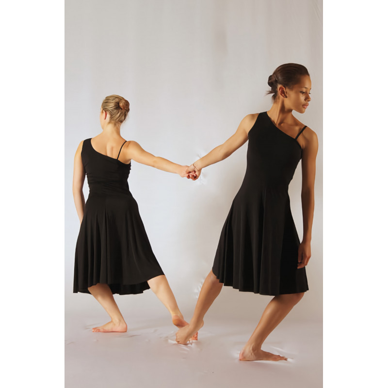 GR1 - Robe 4 pans noire GR1 - Robe 4 pans noire