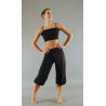 GPC4 - Pantalon sarouel court noir