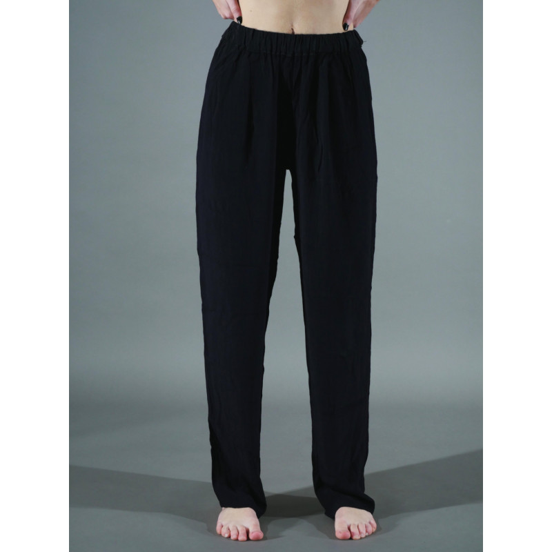 GP4 - Pantalon noir Charlot avec élastique GP4 - Pantalon noir Charlot avec élastique