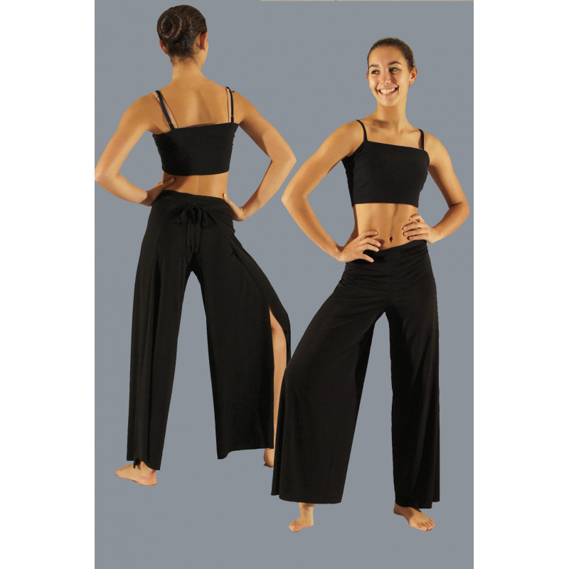 GP1A - Pantalon chinois noir GP1A - Pantalon chinois noir