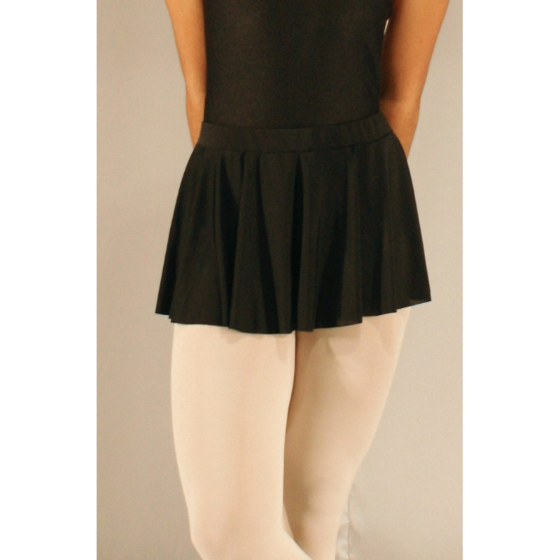 GJC9 - Jupette cercle noire taille basse GJC9 - Jupette cercle noire taille basse