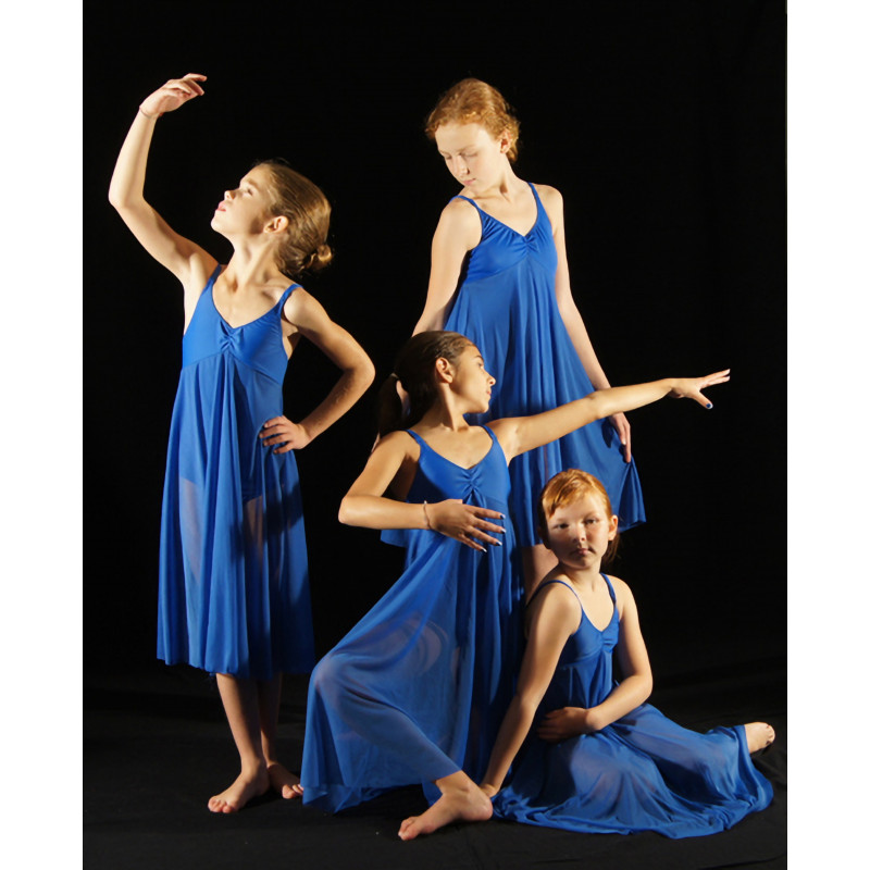 MR20C - Robe corsaire bleu royal MR20C - Robe corsaire bleu royal