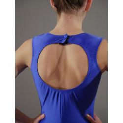 GHJ6 - Justaucorps goutte bleu royal