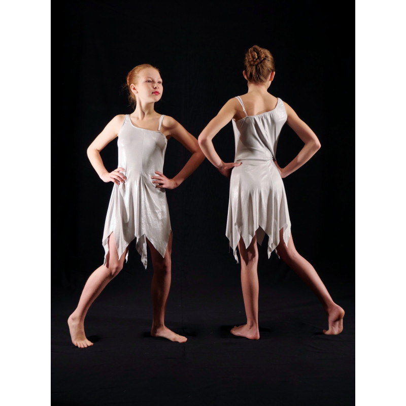 MR21A - Robe étoile Argent en lycra bisou MR21A - Robe étoile Argent en lycra bisou