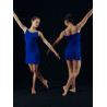 GHT1C - Tunique bleu royal avec shorty