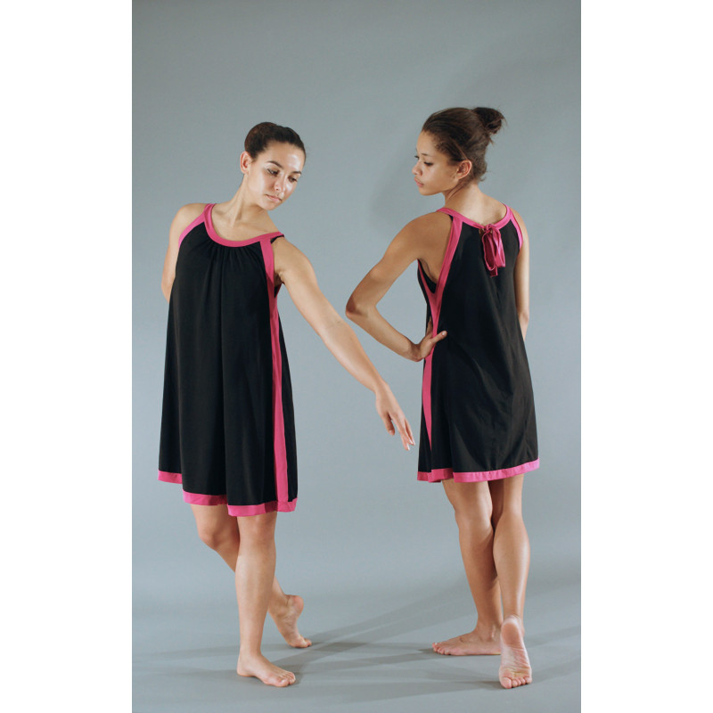 GHT2B - Tunique noire/fuschia GHT2B - Tunique noire/fuschia