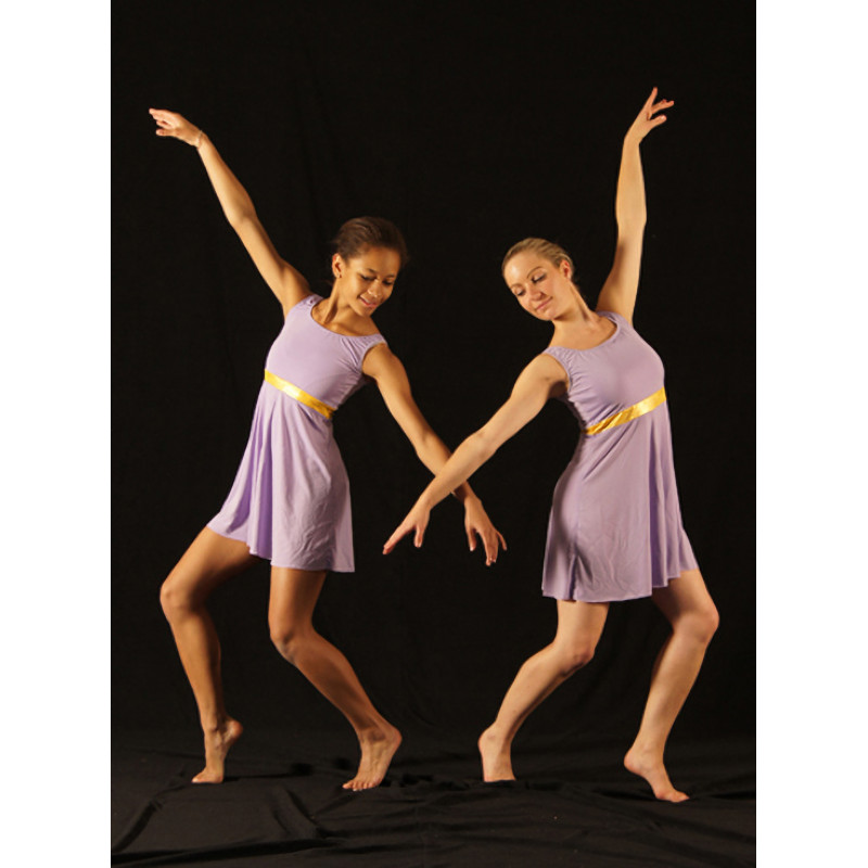 GHT9 - Tuniques parme/Dorée