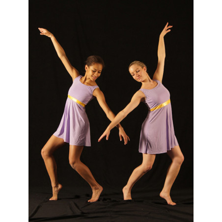 GHT9 - Tuniques parme/Dorée