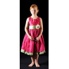 MR39B - Robe petite fille modèle fuschia