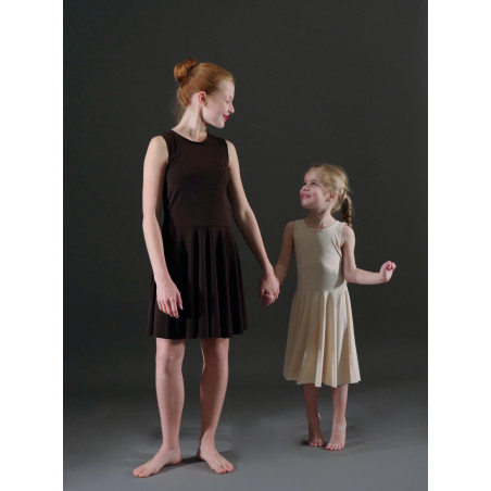 MR43C - Robe cercle chocolat