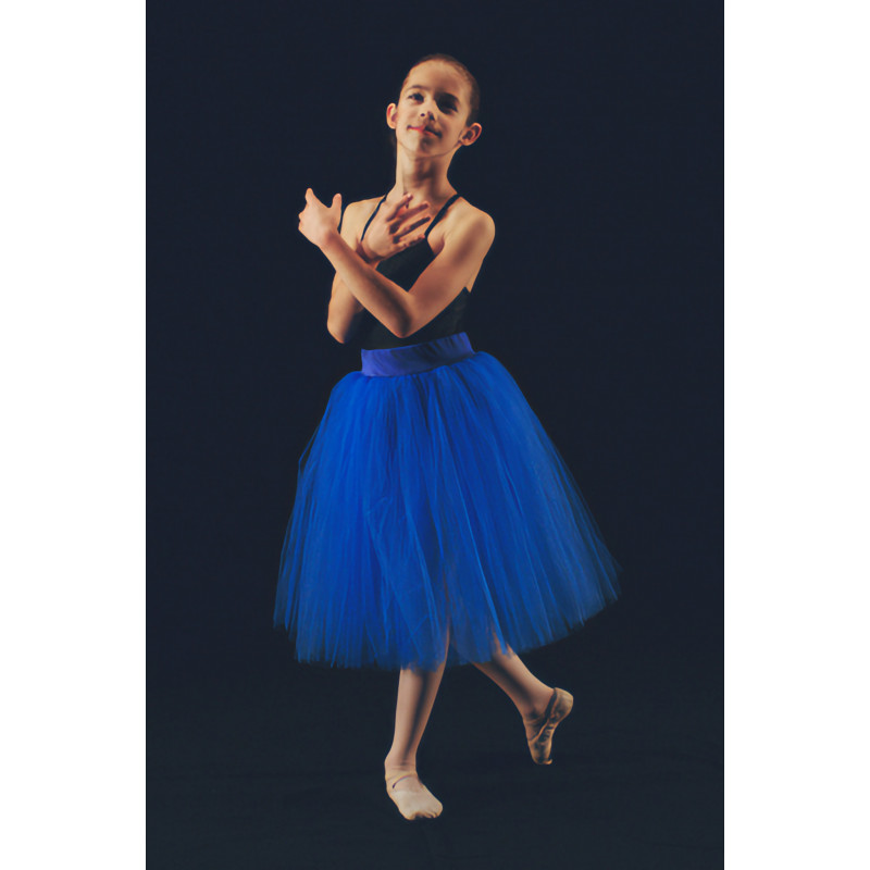 MTL9 - Jupe de tutu long bleu royal MTL9 - Jupe de tutu long bleu royal