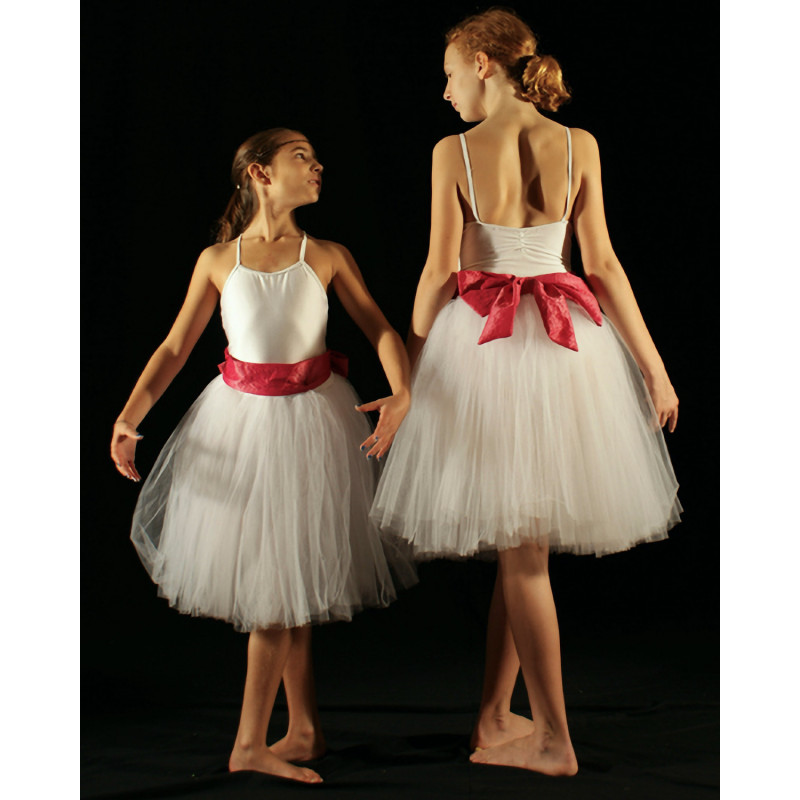 MTL7 - Jupe de tutu mi long Degas avec nœud MTL7 - Jupe de tutu mi long Degas avec nœud