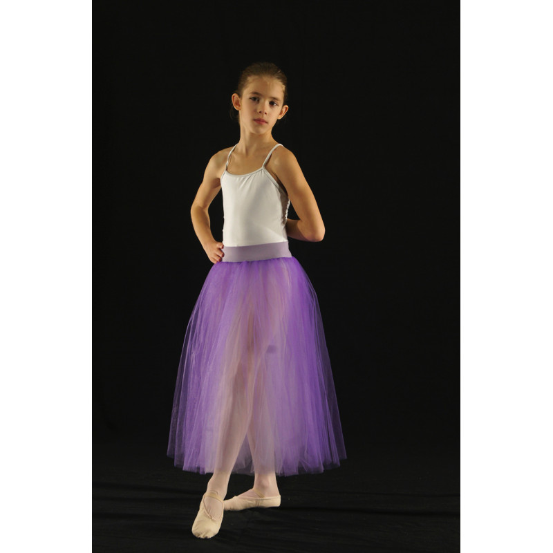MTL2 - Jupe de tutu long violet/parme MTL2 - Jupe de tutu long violet/parme