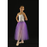 MTL2 - Jupe de tutu long violet/parme