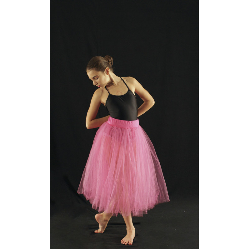 MTL1 - Jupe de tutu long rose fuschia MTL1 - Jupe de tutu long rose fuschia