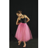 MTL1 - Jupe de tutu long rose fuschia
