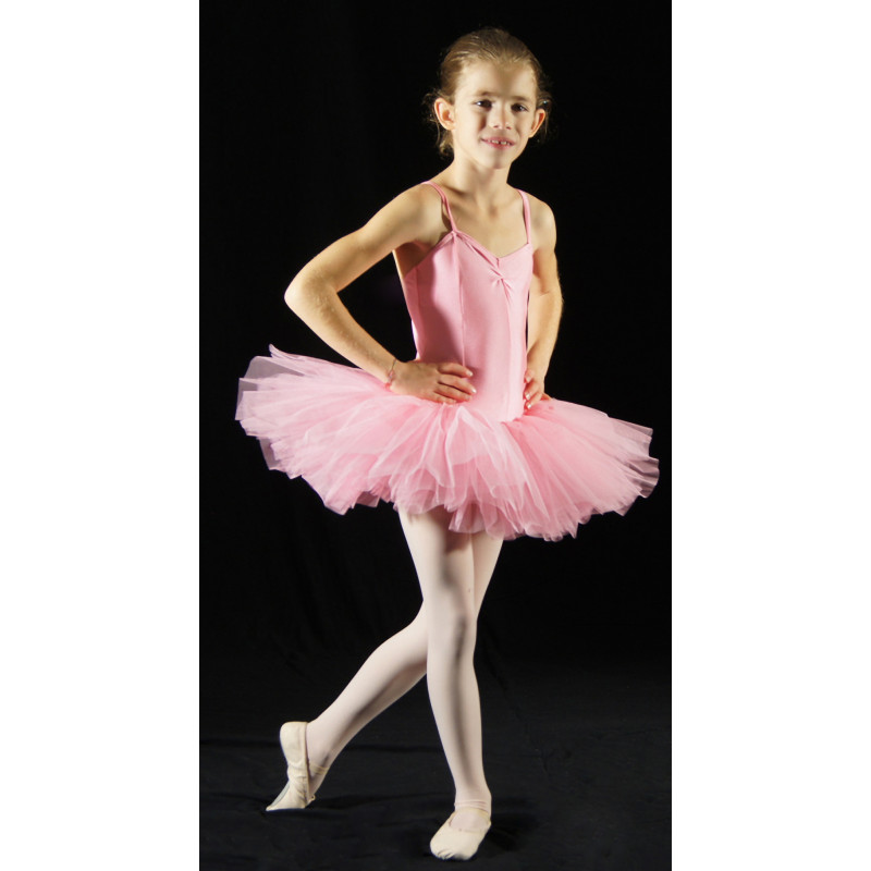 MTC8 - Tutu court rose 4 et 7 tulles