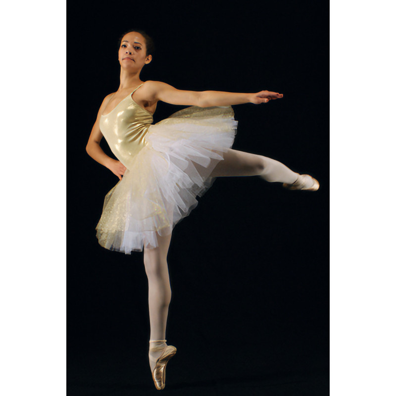 MTC6 - Jupe de tutu or avec justaucorps MTC6 - Jupe de tutu or avec justaucorps