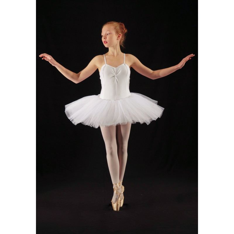 MTC1 - Tutu 1/2 plateau blanc 4 et 7 tulles MTC1 - Tutu 1/2 plateau blanc 4 et 7 tulles