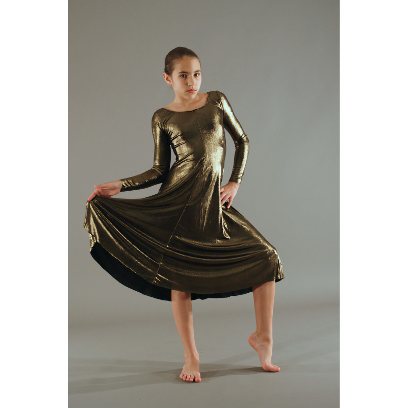 MRL4 - Robe longue couleur bronze MRL4 - Robe longue couleur bronze