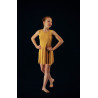 MRC1 - Robe trapèze jaune 2 pans