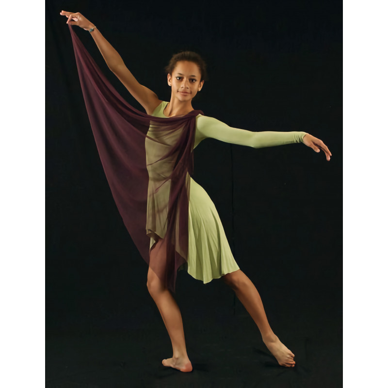 MRC6 - Robe Algues avec voile MRC6 - Robe Algues avec voile
