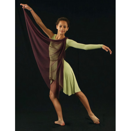 MRC6 - Robe Algues avec voile