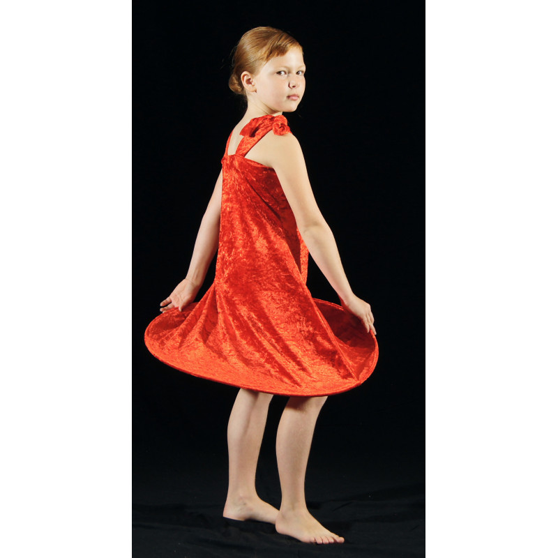 PR17G - Robe bulle de savon rouge PR17G - Robe bulle de savon rouge