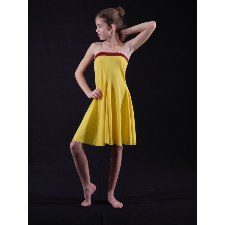 MRC10 - Robe jaune Afrique