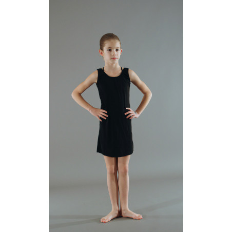 MRC18A - Robe 2 pans noire