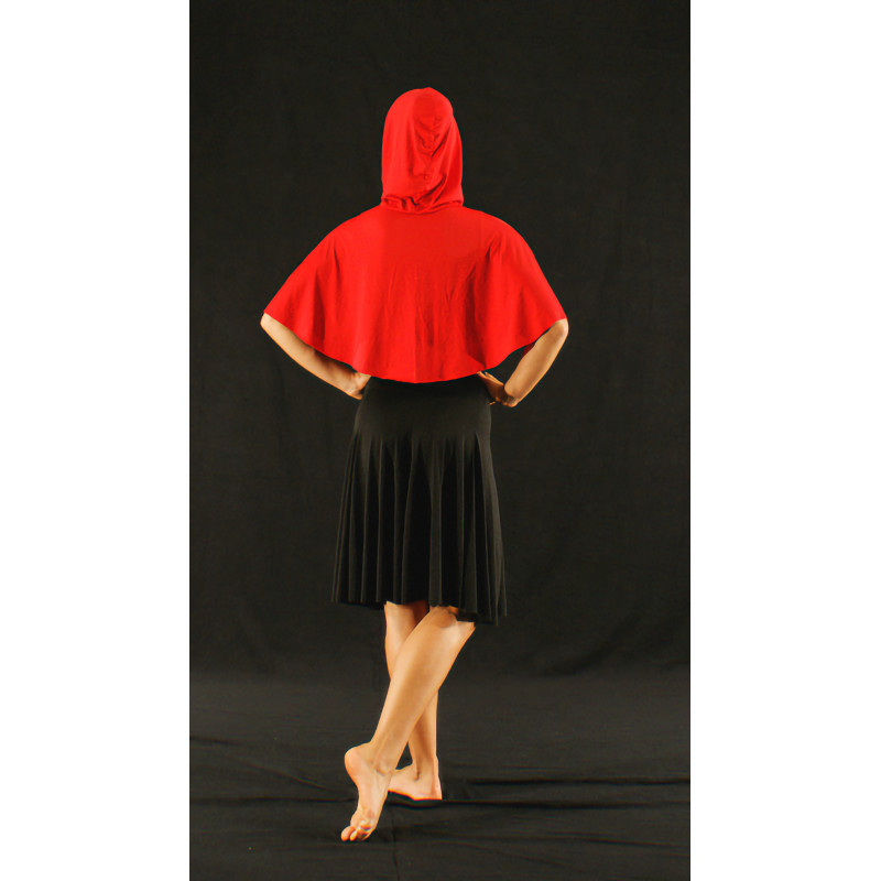 ACCC4A - Capeline rouge en jersey ACCC4A - Capeline rouge en jersey