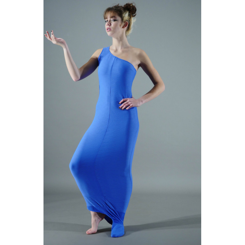 GRL41C - Robe sirène bleue GRL41C - Robe sirène bleue