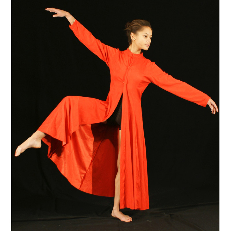 GV3 - Redingote longue rouge GV3 - Redingote longue rouge