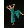 GRL23C - Jupe culotte verte