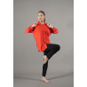 GH36R - Chemise homme lycra cristal rouge