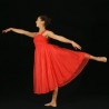 GRL25 - Robe longue rouge