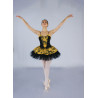 GTC15 - Tutu demi plateau noir habillé or