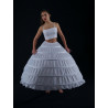 GJL16 - Jupon crinoline blanc