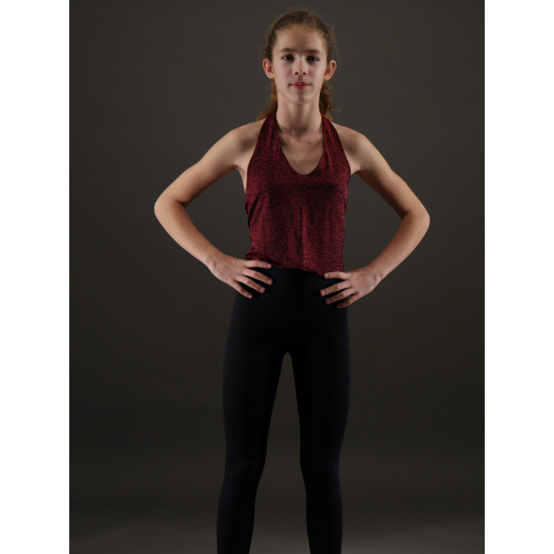 GH3C - Haut habillé bordeaux pailleté GH3C - Haut habillé bordeaux pailleté