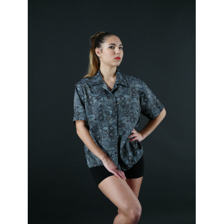 GH23A - Chemise grise cachemire