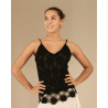 GH20A - Haut en dentelle noire