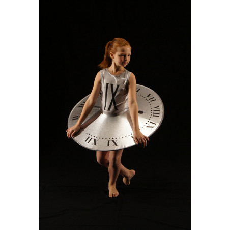 MEJ23E - Ensemble jupe assiette horloge