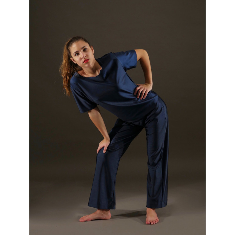 GEP38B - Ensemble homme pantalon et haut bleu marine GEP38B - Ensemble homme pantalon et haut bleu marine