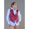 MV5 - Gilet d'homme violet foncé