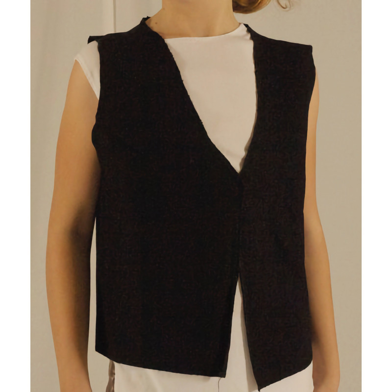 MV2 - Gilet d'homme noir MV2 - Gilet d'homme noir