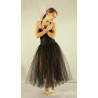 MTL5 - Jupe de tutu long noir